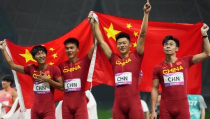 乐鱼体育官网-杭州亚运会中国短跑完美收官 巴黎的故事开始了